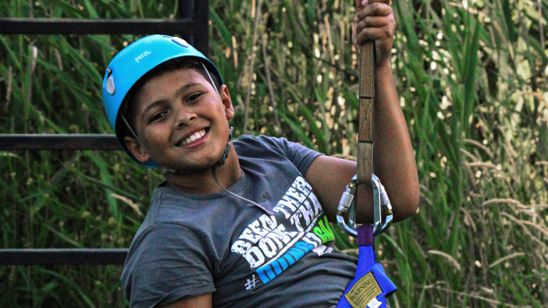 Zipline at Bay Shore Camp, Sebewaing, MI